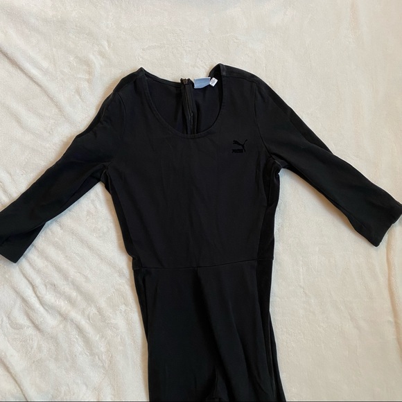 Puma black tight jumpsuit - Picture 4 of 4